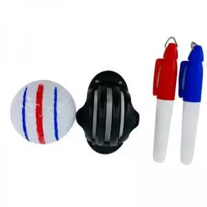 [RIZPICK]골프공 골프볼 트리플라인 삼선 마커 DD-11326