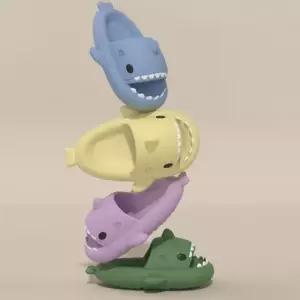 상어 슬리퍼 푹신한 쿠션슬리퍼 실내 야외 욕실화 사 심플슬리퍼 미끄럼방지슬리퍼