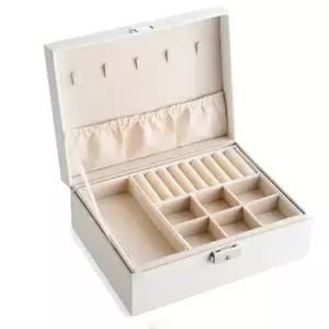 액세서리 수납함 2 2단주얼리함 블랙 귀걸이 정리 보석함