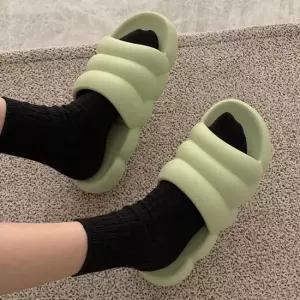 귀여운 컬러 구름 슬리퍼 1P 거실 실내 사무실 신발 마카롱슬리퍼 구름슬리퍼