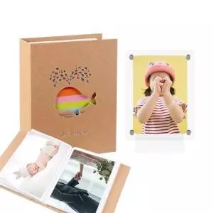 [RIZPICK]고래 포켓앨범+자석액자 4X6 엽서사이즈 네컷보관 크래프트앨범