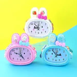 [키득키득]팝업 데코텐크림 토끼 탁상시계 만들기 패키지