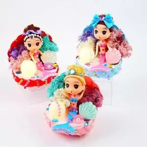 [키득키득]팝업 인어공주 무드등 만들기 패키지