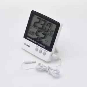 경인 온도계 온습도계 실내 습도계 날짜 탁상용 시계