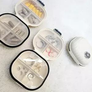 휴대용 칸칸수납 약케이스 여행용 밀폐 약보관함 미니 요일약통