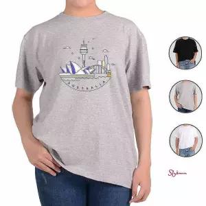 기능성 디자인 전색상 여행 시드니 반팔티wxy129