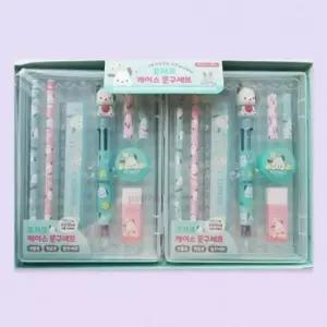 산리오 포차코 케이스 문구세트 포켓파일 다꾸 다이어리 데코