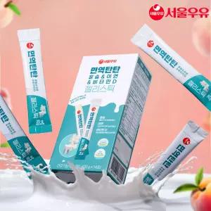 서울우유 면역탄탄 어린이 칼슘 영양제 영양 간식 젤리스틱 14포