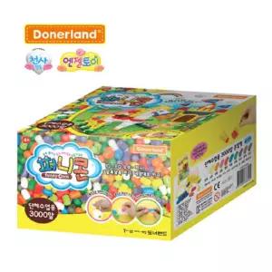 도너랜드 국산 교육용 미술 치료용 옥수수전분 funny Corn 450g 3000알 수업교구 어린이 선물