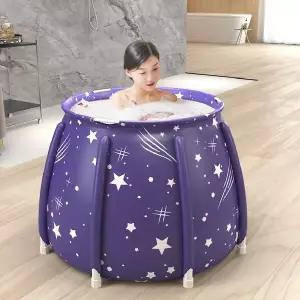 간이욕조 1인사우나 소형 미니 반신 이동형욕조 욕기