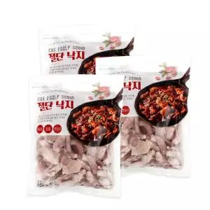 [동방유통] 절단 낙지 500gx3팩