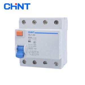 CHINT NL1-63 열자기 전자기 누설 잔류 전류 보호 CE, 1P  N 2P 3P  N 4P 63A 40A 25A 30MA RCCB 50HZ