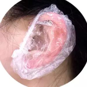 일회용 헤어랩 귀마개 셀프염색 귀덮대 귀커버 비닐