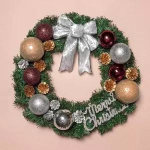 [골드스마일]크리스마스 리스 크리스마스장식 크리스마스조화