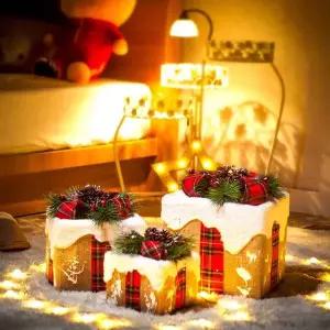 [골드스마일]선물상자 성탄절 인테리어소품 상자박스 크리스마스