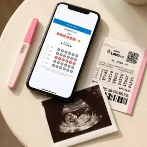 QR 임밍아웃 복권 2세대 로또 출시 [6종 남편 부모님 임신 이벤트 카드 서프라이즈 임산부 소식 알리기]