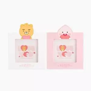 [골드스마일]리틀프렌즈 사각 우드액자 어피치 173x133mm GWM