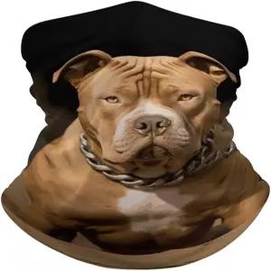 발라클라바 핏불 독 반다나 여름 마스크 쿨링 넥 게이터 자외선 차단 및 통기성 스키 스카프 낚시용 안면