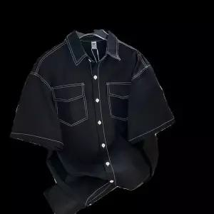 빈티지 남성반팔남방 아우터형셔츠 남성친구옷선물