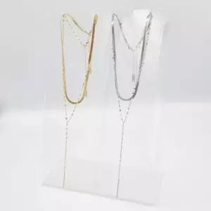 [라일리쥬얼리] Rly 변색없는 써지컬목걸이 뱀줄체인 슬림체인