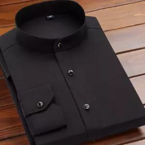 목회자 고급 와이셔츠 차이나 기독교 목사 남방
