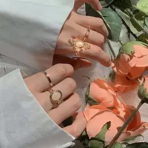 [원오안전] 반지 링세트 세트 모음 스톤 13종 보석 원석 패션 (본품)