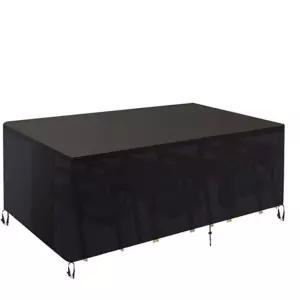 커버 야외 테이블 보호 레인 테라스 원형 파티오 덮개 방수 의자 소파