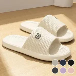 인기상품 푹신 EVA 소재 귀여운 곰돌이 미끄럼 방지 남여 실내 슬리퍼 [WFKN8MR_260410]