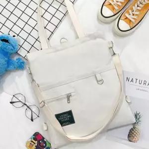 [라일리] Rly 캔버스 백 화이트 사각캔버스백 캔버스크로스가방