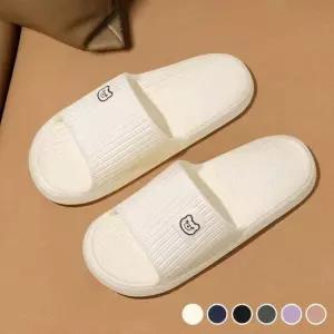 인기상품 남여 귀여운 곰돌이 미끄럼 방지 푹신 EVA 소재 실내 슬리퍼 [WFKN91U_260410]