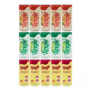 일화 팅글 250ml 3종 혼합 각 5캔씩 / 레몬애사비소다+리얼에이드 오렌지+리얼에이드