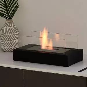 가정용 에탄올 화목 난로 불멍 램프 (사각) 캠핑 핑용 난방기기 미니