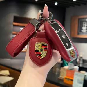 차키케이스 포르쉐키링 가죽 스마트 카이엔 홀더 열쇠고리