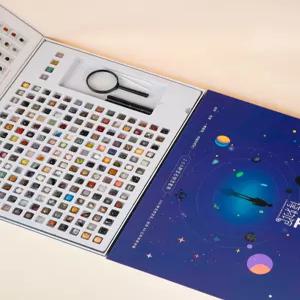 크리스탈 광석 표본 세트 암석 광물 상자 수정 지질 관찰 보석 천연 장식 미네랄 교육