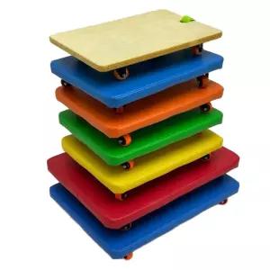 바퀴 롤러보드 썰매보드 밸런스 실내훈련 감각통합 전정기관 쿠션