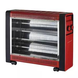 석영관 히터 4단 컨백션 대형 레드 전도안전 이동바퀴 온도조절가능 쾌속 난방 스탠드 기기 온열 사무실 사