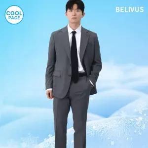 [빌리버스]빌리버스 남자 쿨맥스 스탠다드핏 수트 셋업 BVOT192