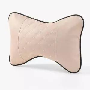 [CAR] 차량용 목쿠션 2p세트 아이보리 차량용용품 차량편의용품 의자목베게 가정용품 생활용품