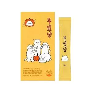 [좋은버릇]부었냥 스틱 젤리 호박티니아 14포 1박스