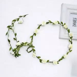 아기 여아 꽃화관 어린이 유아 결혼식 화동 셀프 웨딩 꽃머리띠