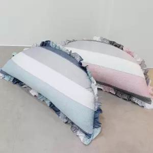 메이트 반달쿠션 커버 등받이 대쿠션 커버 만두