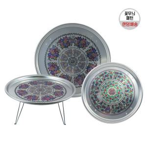 접이식 양은 발상 레트로 추억의 양은밥상 술상 (특대1호)