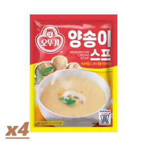 오뚜기 양송이스프80g x 4개 /