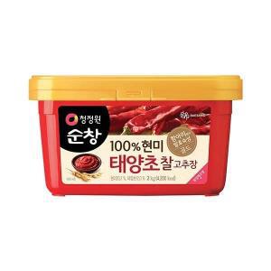 청정원 집밥 청정원 순창 현미 찰고추장 2kg 캠핑 여행 자취 혼밥 볶음 졸임 대용량 식자재