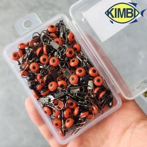 켐블 슈퍼막대찌 회전도래 100개입 벌크형 찌홀더 바다낚시터 양어장 갯바위 소품