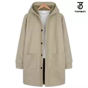 보카 울 오버핏 롱 후드코트 (ADD076)