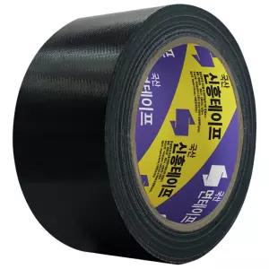 신흥 청면테이프 대용량 48mm x 25M 1개 은색 녹색 파랑 빨강 흰색 검정