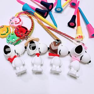 [캐디나라]스누피 버디링 골프티걸이 티꽂이 버디용품