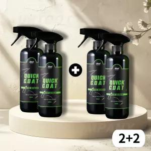 [2+2] 아케이 모터 퀵코트 습식코팅제 차량 발수 유리막 광택제 530ml 4개