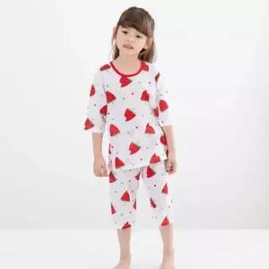 [보리보리/올라베이비]수박바(레드) 7부 실내복